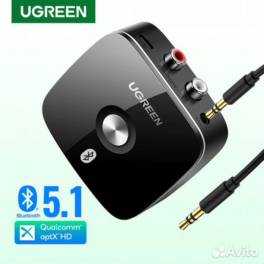 Bluetooth 5.1 aptX аудио ресивер Ugreen 40759