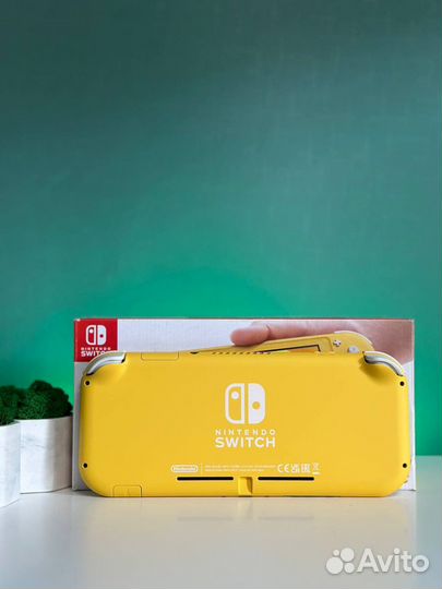 Прошитая Nintendo Switch Lite 128gb+Игры+Чип