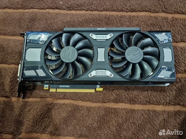 Видеокарта evga geforce gtx 1070 8gb