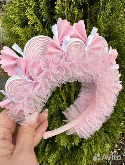 Ободок конфетка