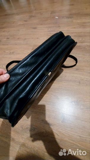 Мужской кожаный портфель