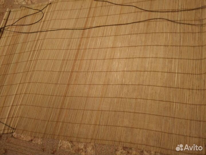 Бамбуковая штора на окно от солнца