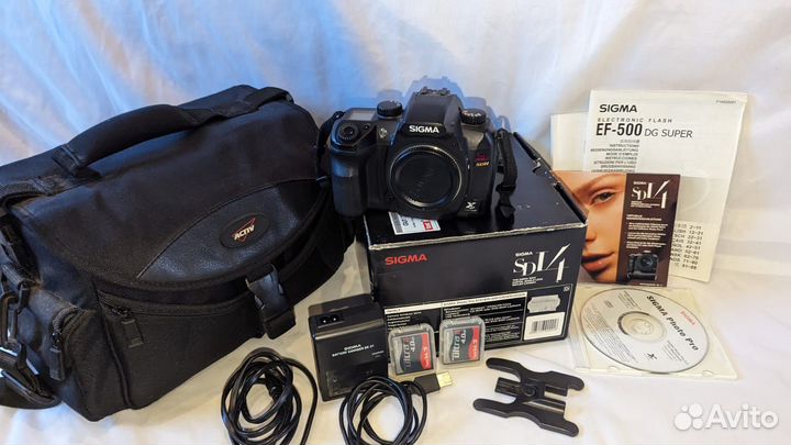 Sigma SD14 + Sigma 18-200mm + Sigma EF-500