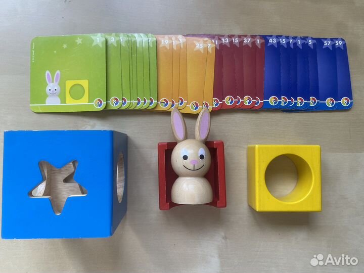 Игра застенчивый кролик bondibon