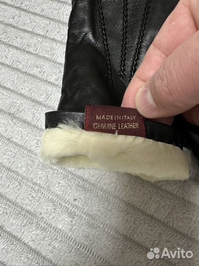 Перчатки женские кожаные 8 размер