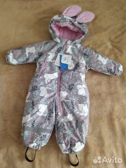 Комбинезон зима демисезон 80 новый baby go