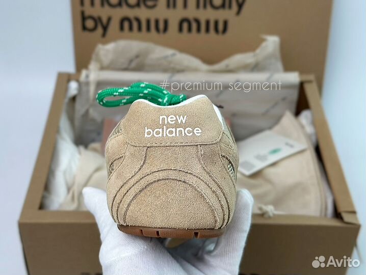 New Balance X Miu Miu 530 SL Light Brown Net