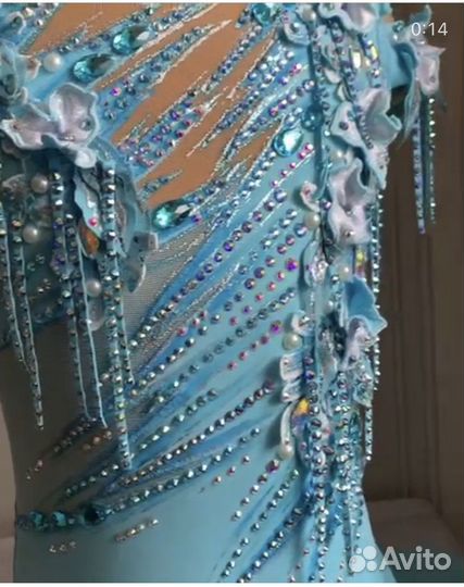 Костюм для фигурного катания, худ.гимнастики