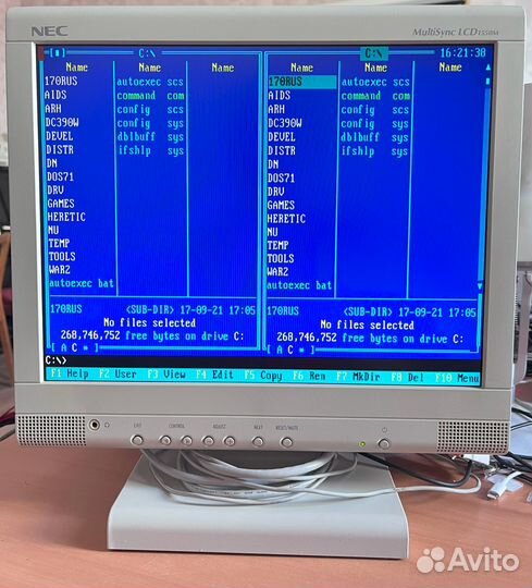 Монитор NEC multisync LCD1550M 15
