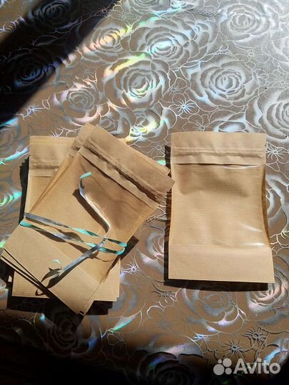 Крафт коробки с окошком