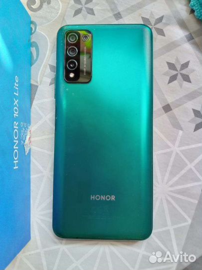 Продам телефон honor 10x lite в отличном состоянии
