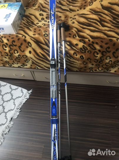 Лыжи беговые детские с ботинками