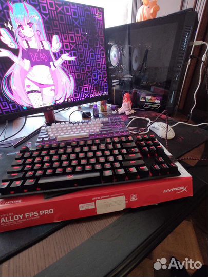 Игровая клавиатура hyperx alloy FPS PRO