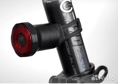 Велофонарь задний (алюминиевый корпус)