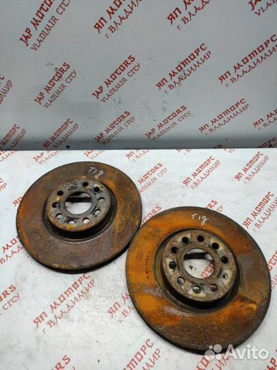 Диск тормозной передний Volkswagen Tiguan cawa