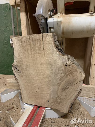 Заготовки деревянные слэбы необрезные