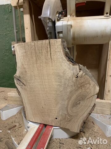 Заготовки деревянные слэбы необрезные