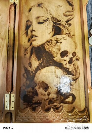 Нарды ручной работы новые