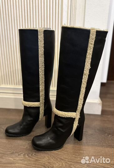 Сапоги зимние Hugo Boss, оригинал, новые, 37,5