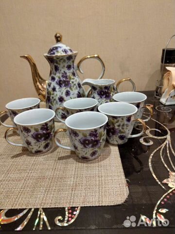 Кофейный сервиз фарфор СССР