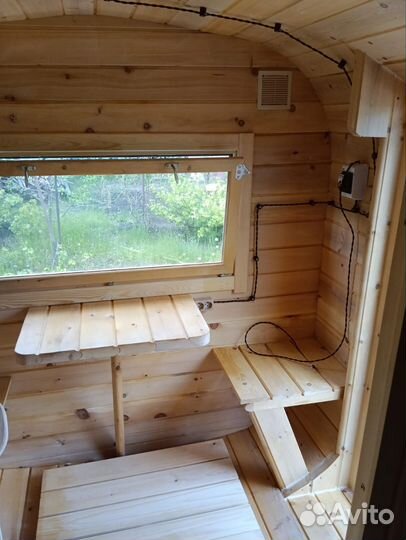 Баня бочка из кедра