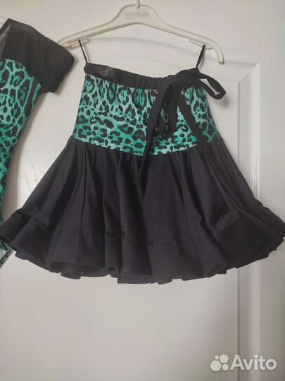 Юбка и купальник для бальных танцев