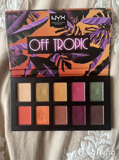 Палетка теней nyx