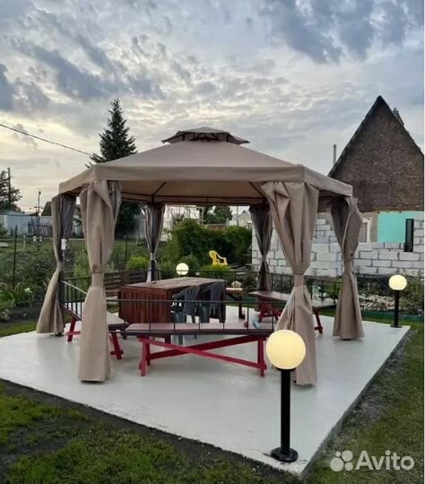 Тент садовый Green Glade бежевый