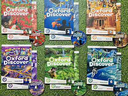 Oxford Discover 1,2,3,4,5,6 Новые
