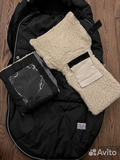 Зимний конверт в коляску до 3 лет