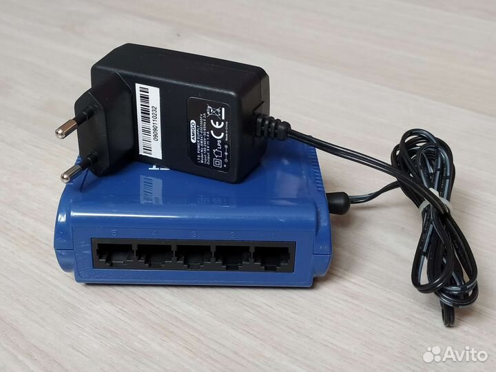 Коммутатор trendnet TE100-S5 5-портов, 10/100 Мбит