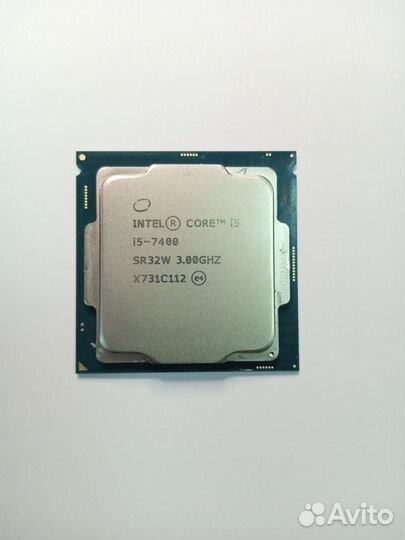 Процессор intel core i5 7400