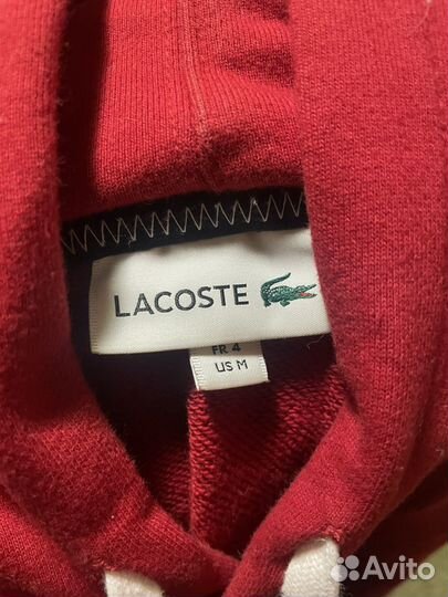 Худи мужское lacoste