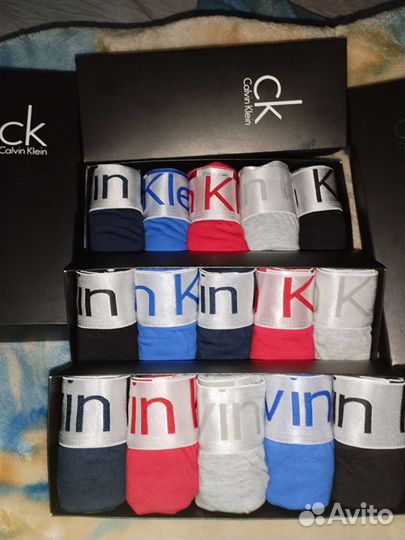 Трусы мужские боксеры calvin klein