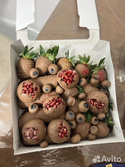 Клубника в бельгийском шоколаде callebaut