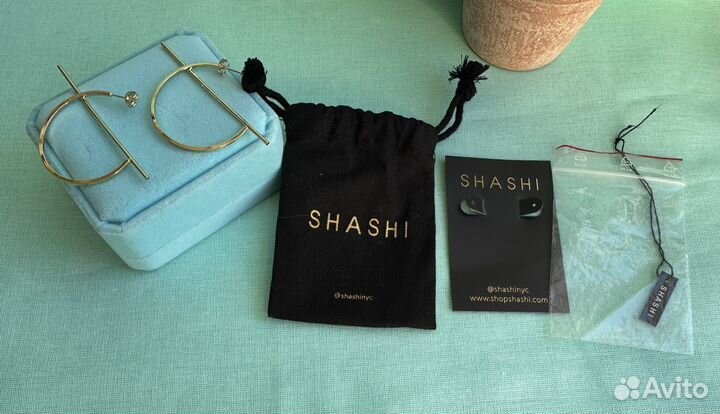 Новые серьги геометрия Shashi ASOS онигинал