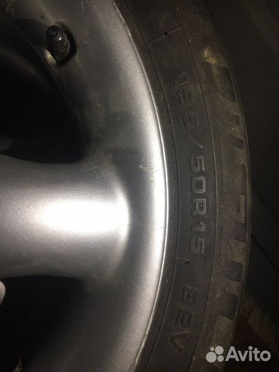 Литые диски r15 4x100 бу