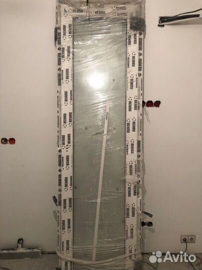 Новая балконная дверь rehau