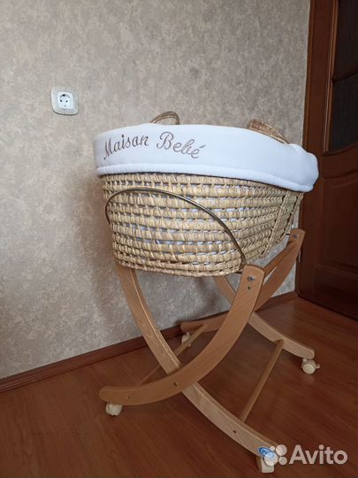 Люлька колыбель плетеная