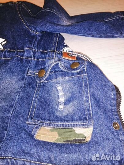 Джинсовка для мальчика до 128 рост