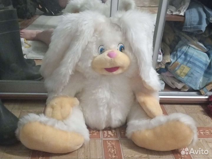 Мягкая игрушка заяц