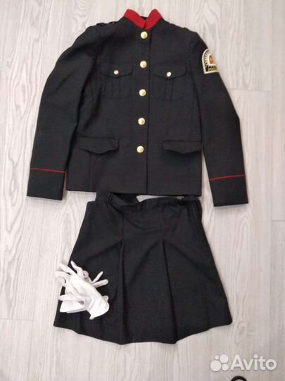 Кадетская форма для девочки парадная на рост 146