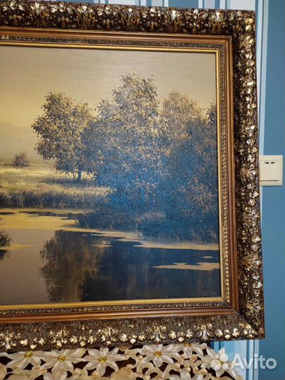 Картина маслом на холсте пейзаж