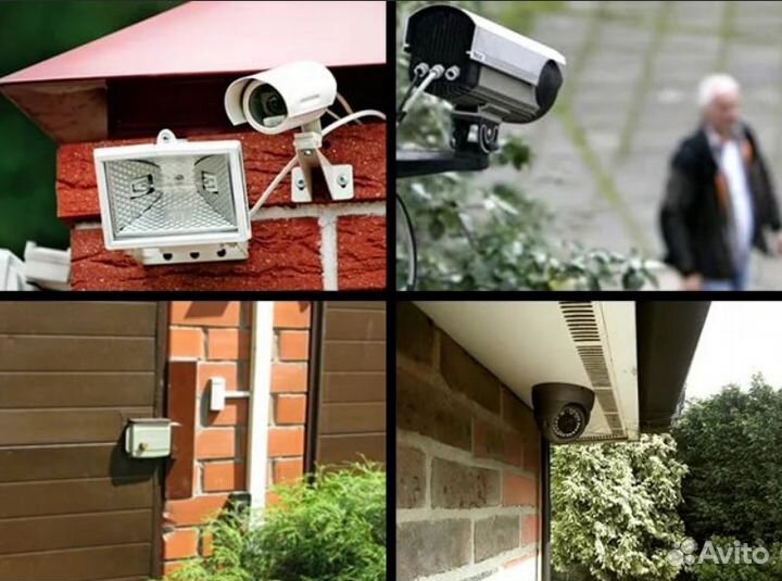 Установка видеонаблюдения. Обслуживание, монтаж