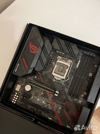 Материнская плата asus rog strix b460 g gaming