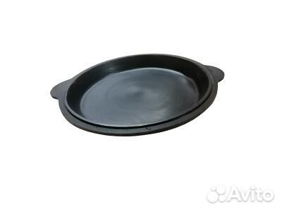 Крышка-сковорода чугунная 10л. Узбекистан (Размеры