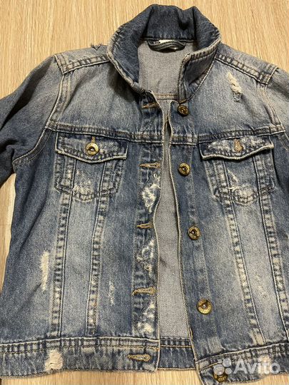 Джинсовка для девочки next