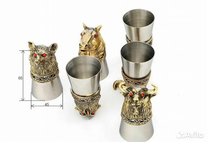 Рюмки Стопки перевёртыши