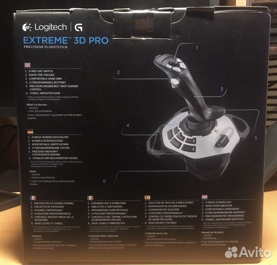 Джойстик logitech extreme 3d pro