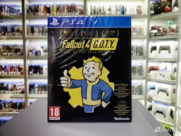 Fallout 4 goty 25th Anniversary Steelbook ps4